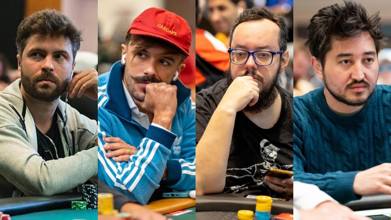 Vinícius Steves, Yuri Martins, Geraldo Cesar e Rodrigo Seiji