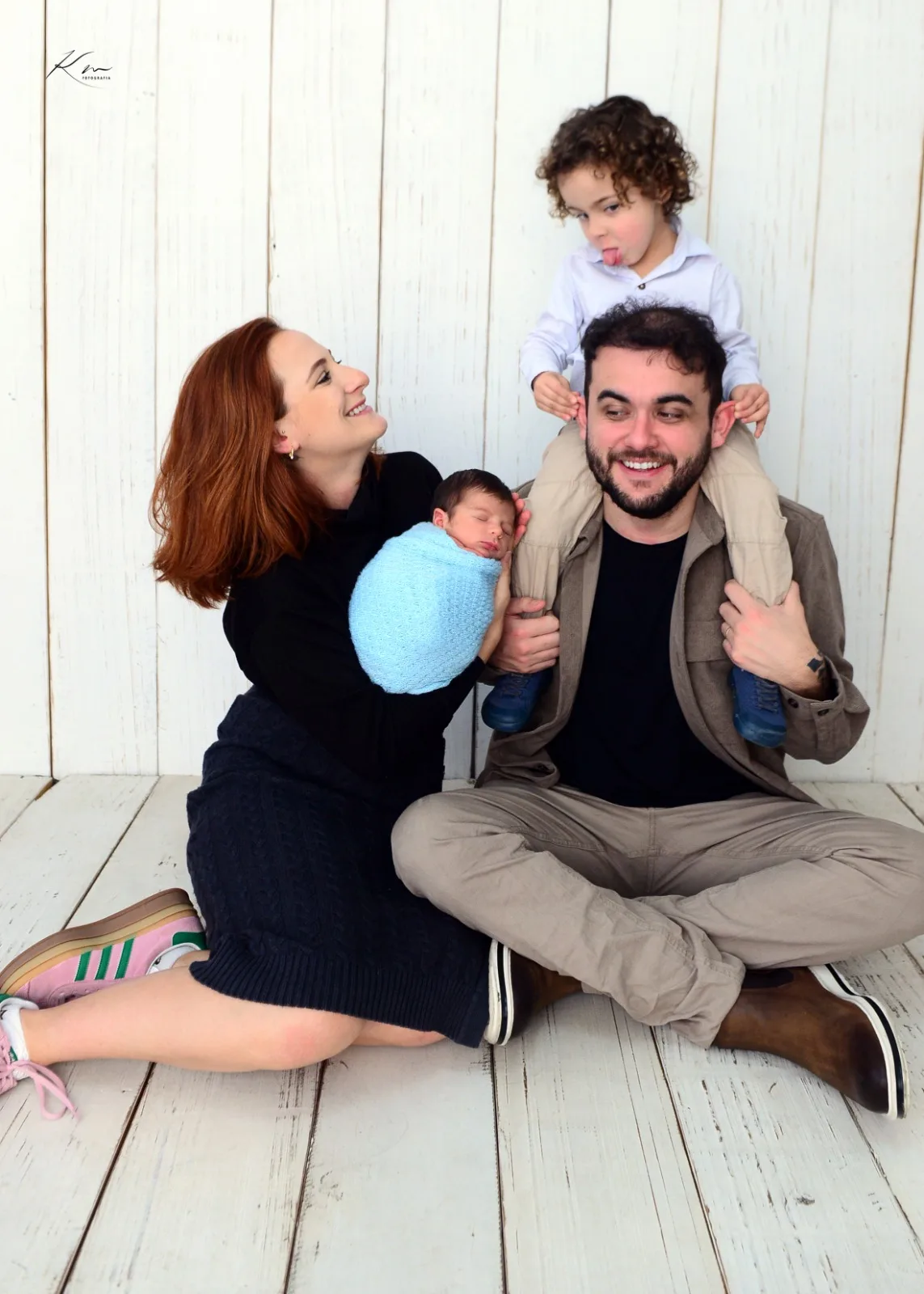 Gabriel Reis e família