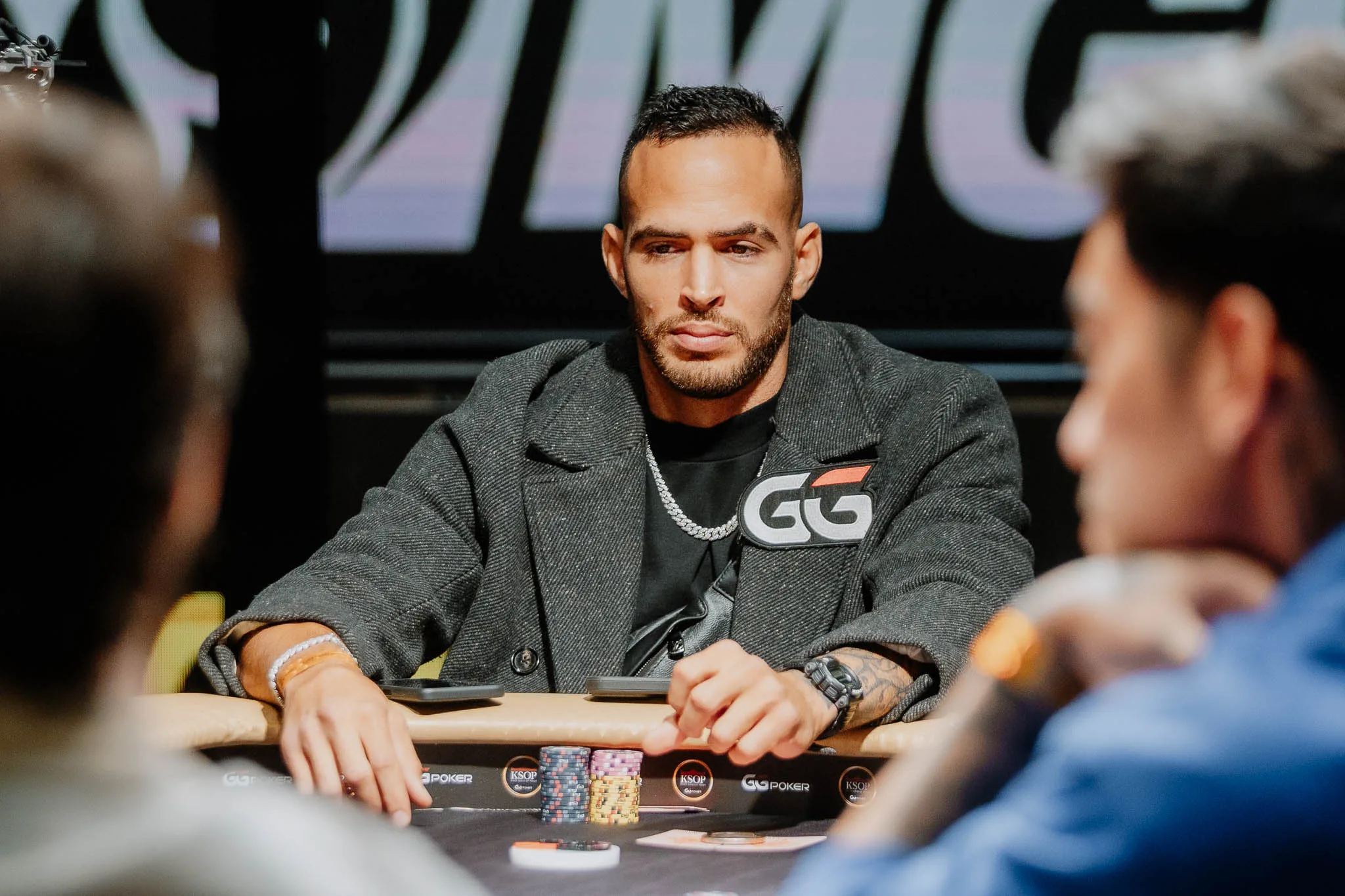 Interfaz de Sportium Poker en móvil